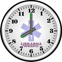 UTORAK, SRIJEDA, PETAK od 8 do 15 sati